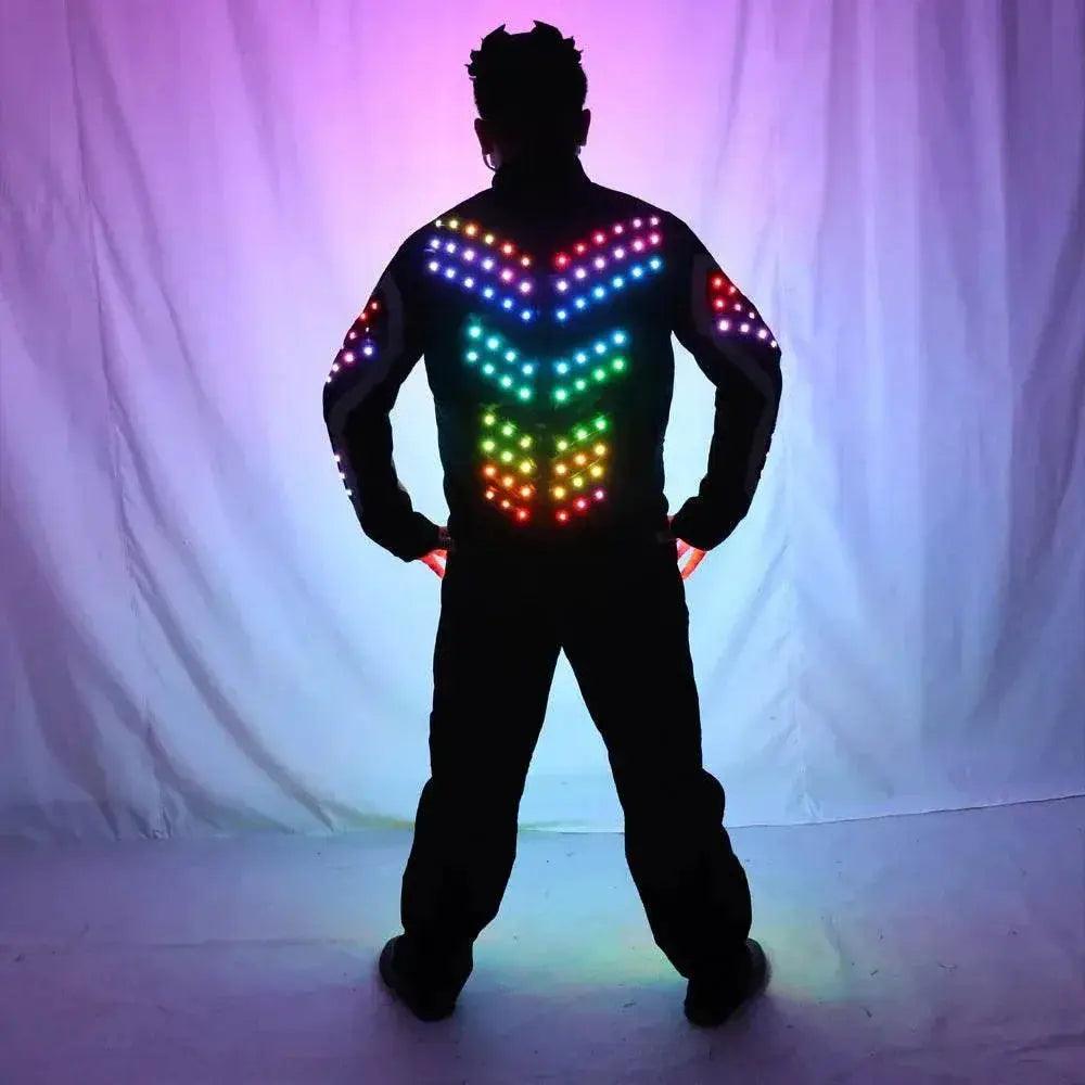  Digital LED Luminous Armor Light Up Jacket Costumes Suit -  ToylandEU™