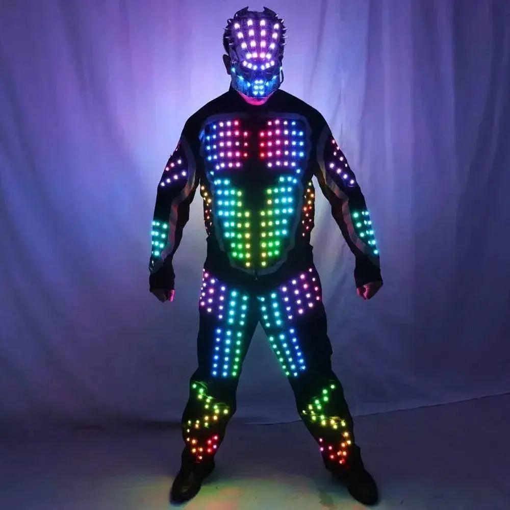  Digital LED Luminous Armor Light Up Jacket Costumes Suit -  ToylandEU™