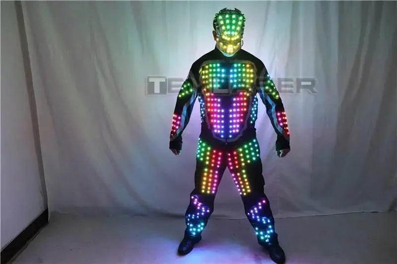  Digital LED Luminous Armor Light Up Jacket Costumes Suit -  ToylandEU™