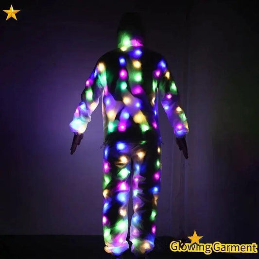  LED Light Up Jacket Waterproof Glow For Rave Events -  ToylandEU™