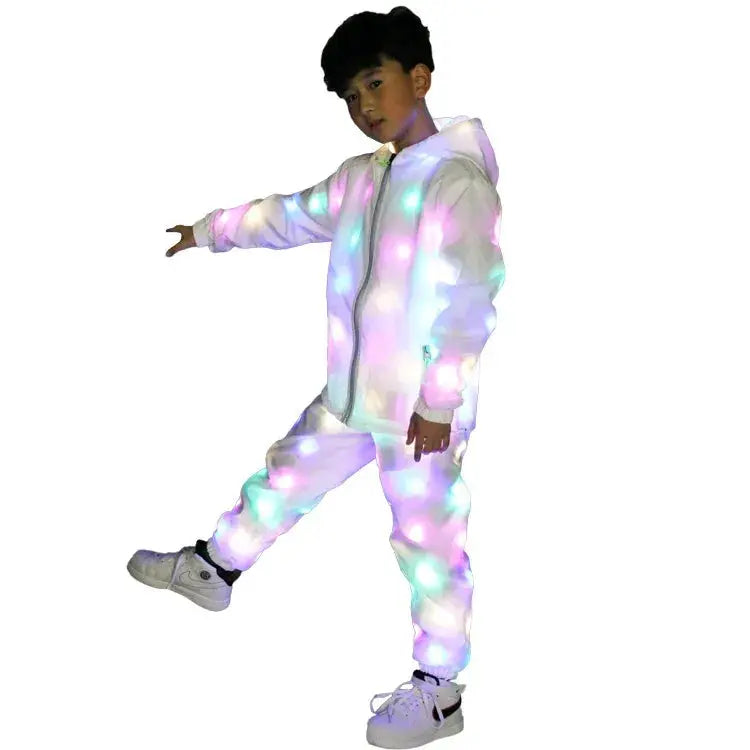 LED Light Up Rave Jacket For Night Runs And Parties - ToylandEU