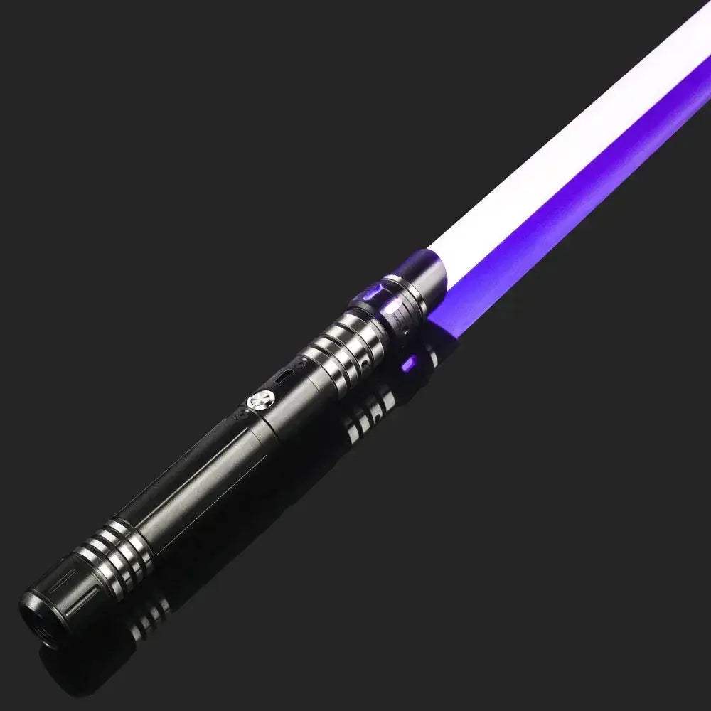 LED Lightsaber Toy for Kids Rechargeable 2-In-1 Dueling 16-Color - ToylandEU