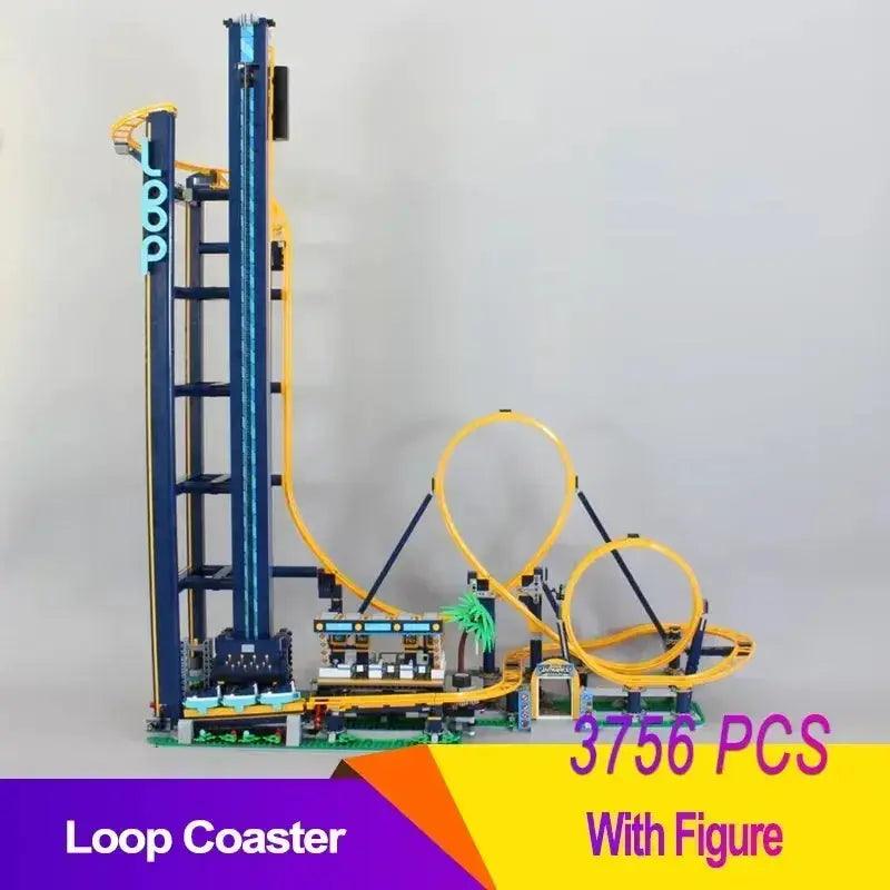  LED Motorized LoopCoaster Building Blocks Kit Lego -  ToylandEU™
