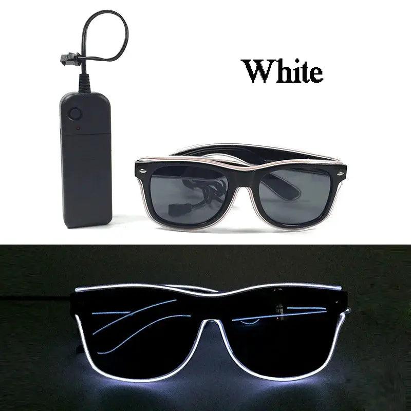  LED Neon Sunglasses For Nightclubs With Flashing Lights -  ToylandEU™