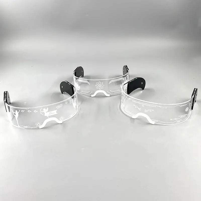  LED Neon Sunglasses For Nightclubs With Flashing Lights -  ToylandEU™