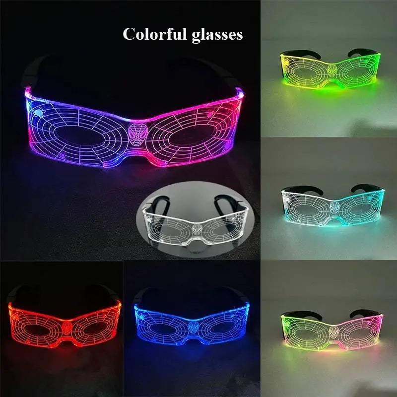  LED Neon Sunglasses For Nightclubs With Flashing Lights -  ToylandEU™