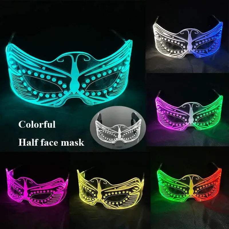  LED Neon Sunglasses For Nightclubs With Flashing Lights -  ToylandEU™