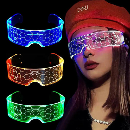  LED Party Glasses Battery Included Glow For Nightclub -  ToylandEU™