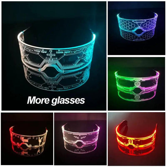  LED Party Glasses Battery Included Glow For Nightclub -  ToylandEU™
