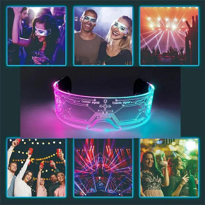  LED Party Glasses Battery Included Glow For Nightclub -  ToylandEU™