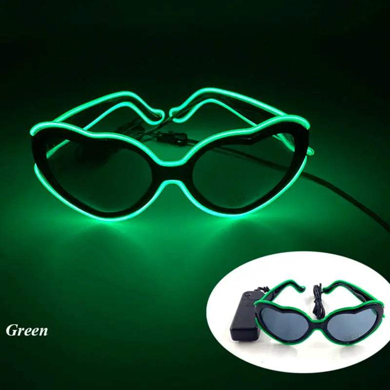 LED Party Glasses Battery Included Glow For Nightclub -  ToylandEU™