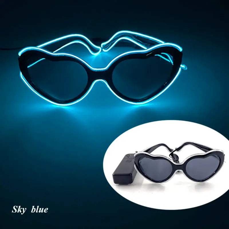  LED Party Glasses Battery Included Glow For Nightclub -  ToylandEU™