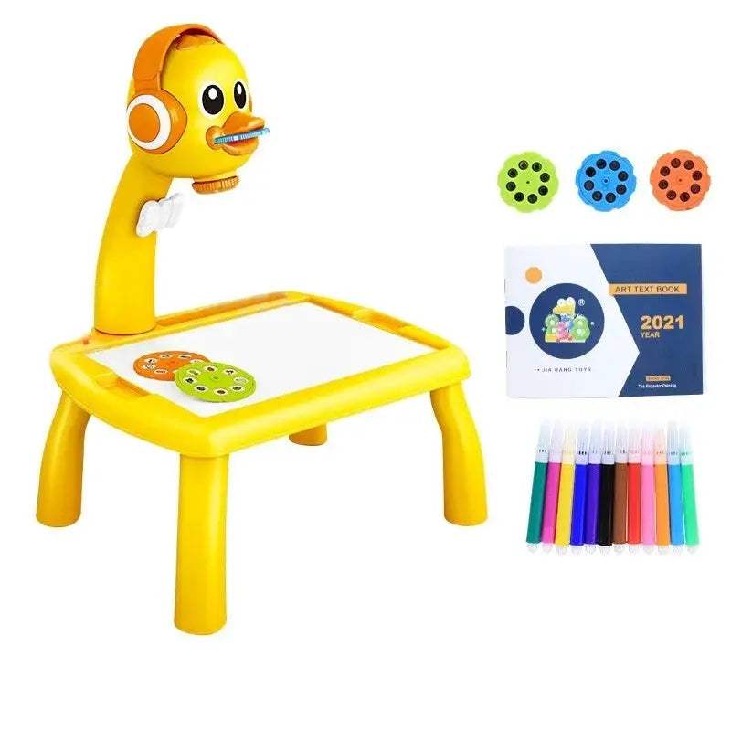 LED Projector Drawing Table Toy For Kids Educational Art - ToylandEU