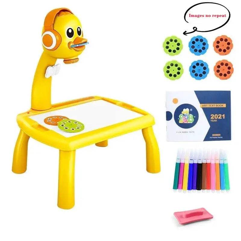 LED Projector Drawing Table Toy For Kids Educational Art - ToylandEU