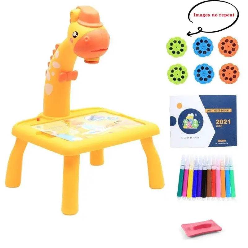 LED Projector Drawing Table Toy For Kids Educational Art - ToylandEU