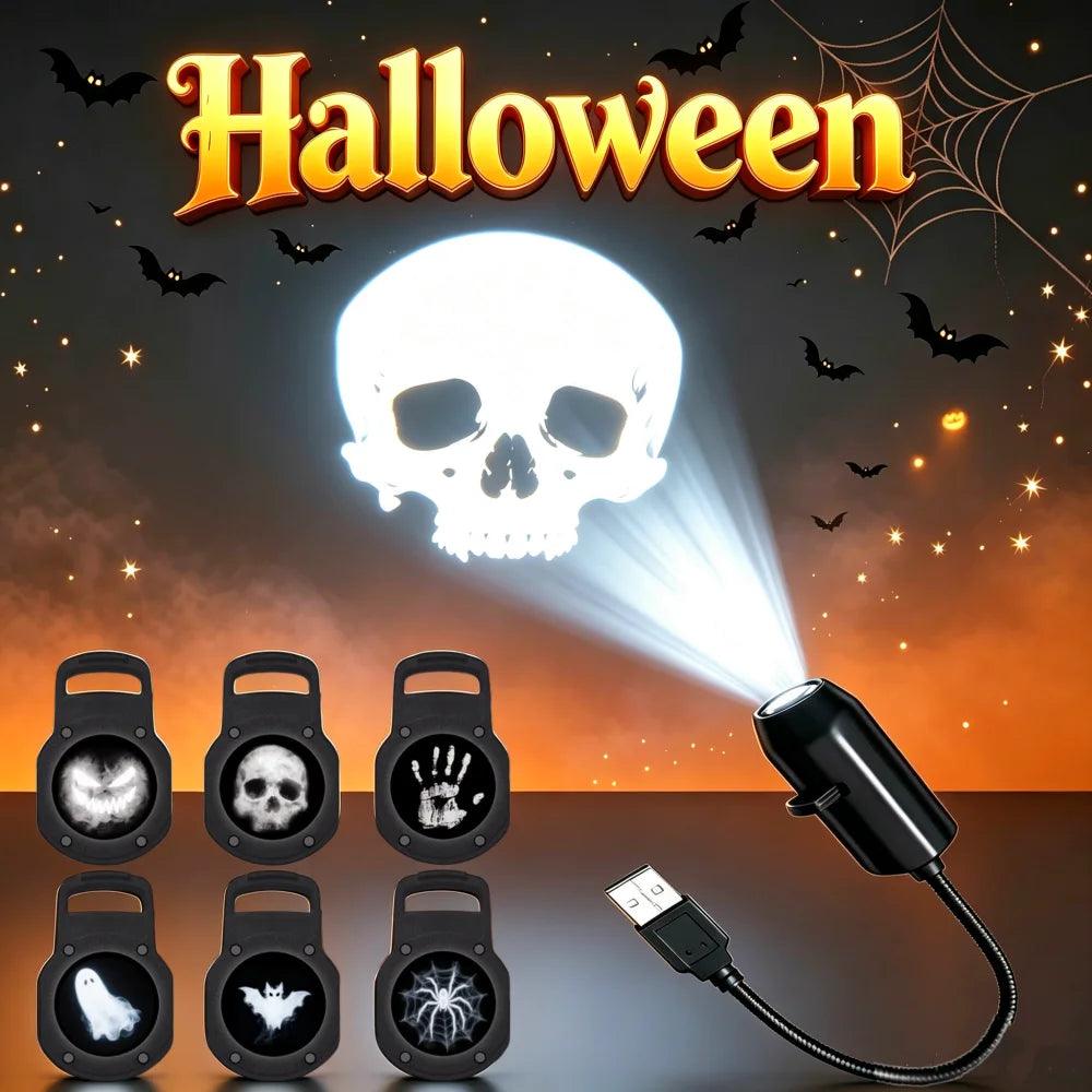 LED Projector Light | Ghost Skull Pattern | Toylandeu™