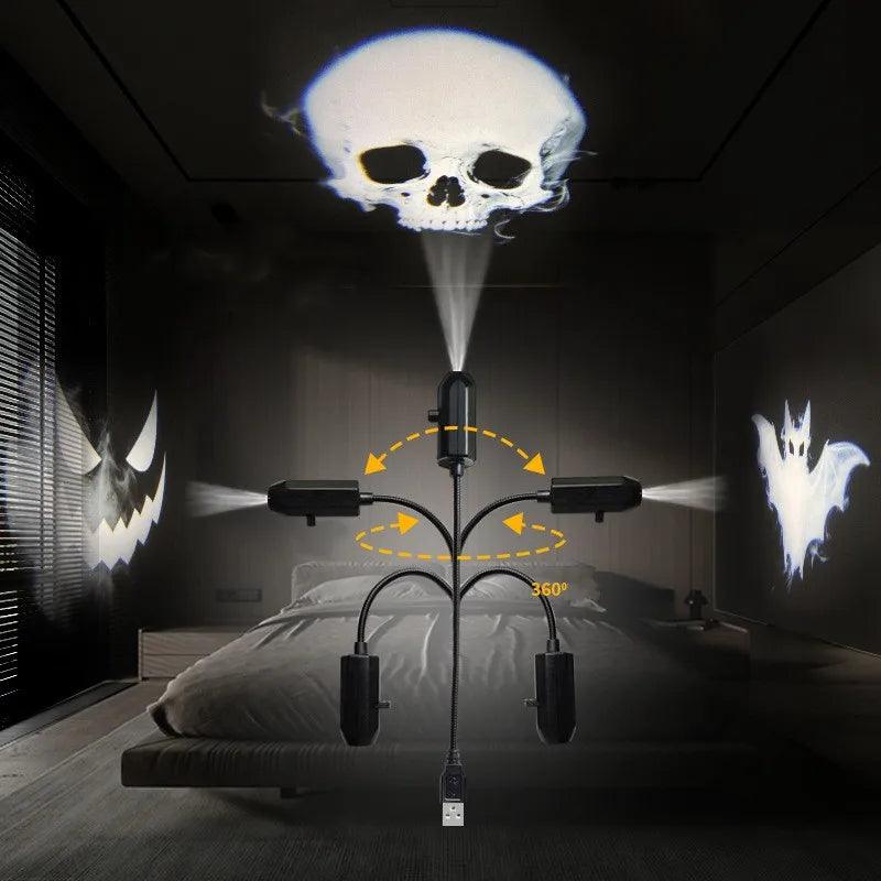 LED Projector Light | Ghost Skull Pattern | Toylandeu™