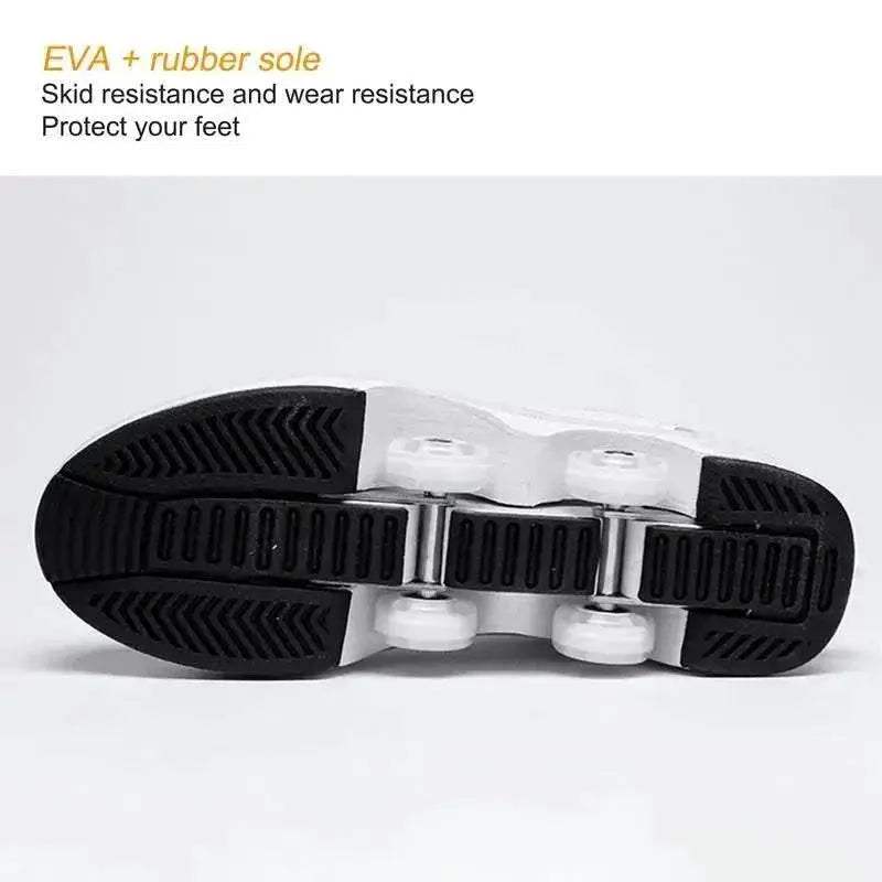  Fashionable LED Roller Skates for Kids and Adults - Casual 4-Wheel Sneakers for Boys and Girls, Perfect Gift for Active Play -  ToylandEU™