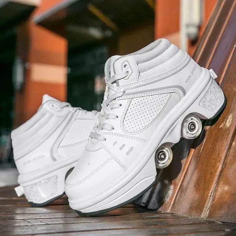  Fashionable LED Roller Skates for Kids and Adults - Casual 4-Wheel Sneakers for Boys and Girls, Perfect Gift for Active Play -  ToylandEU™
