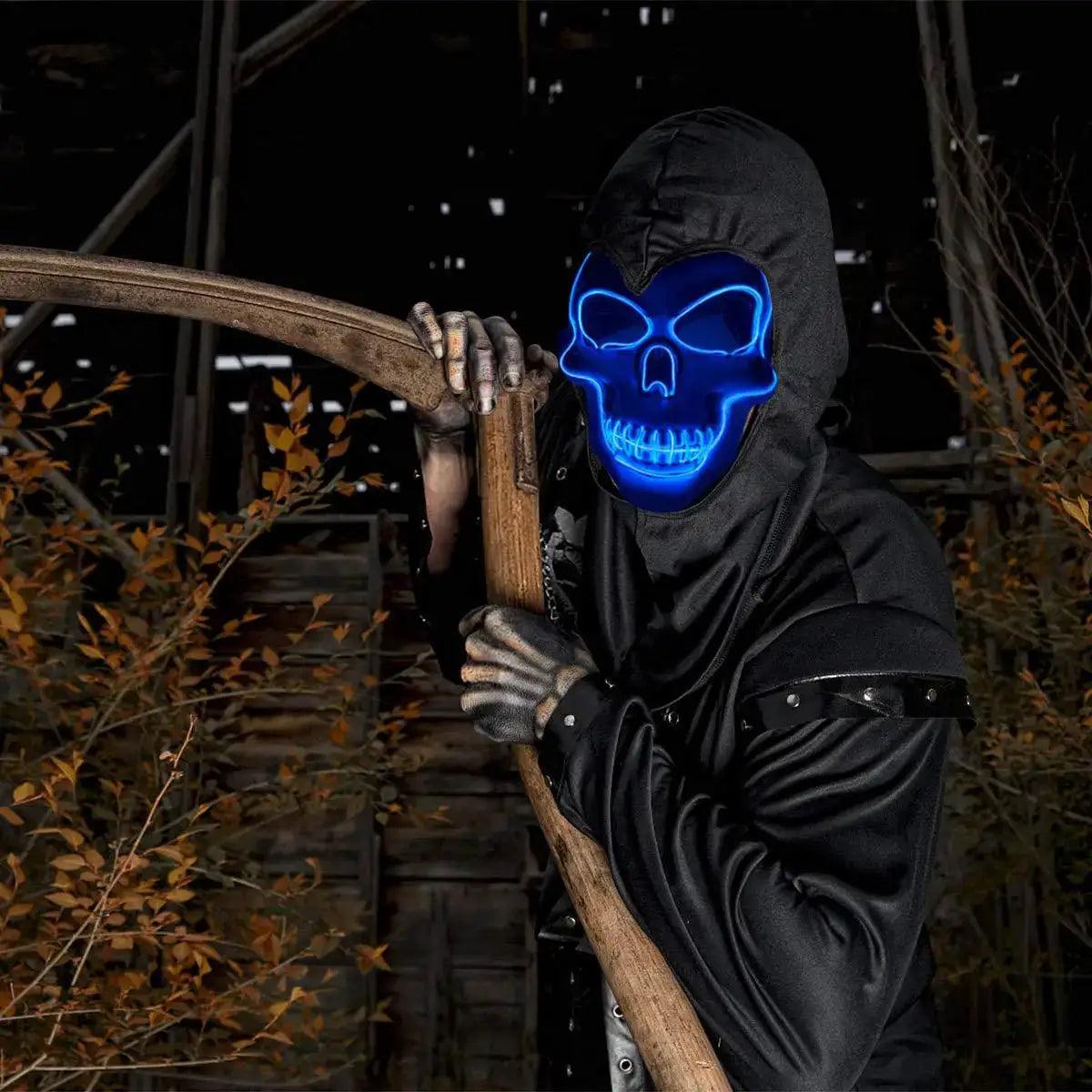  LED Skull Mask Cold Light for Halloween Cosplay -  ToylandEU™