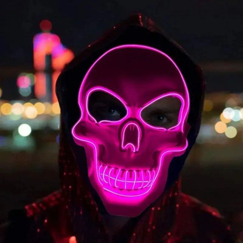  LED Skull Mask Cold Light for Halloween Cosplay -  ToylandEU™