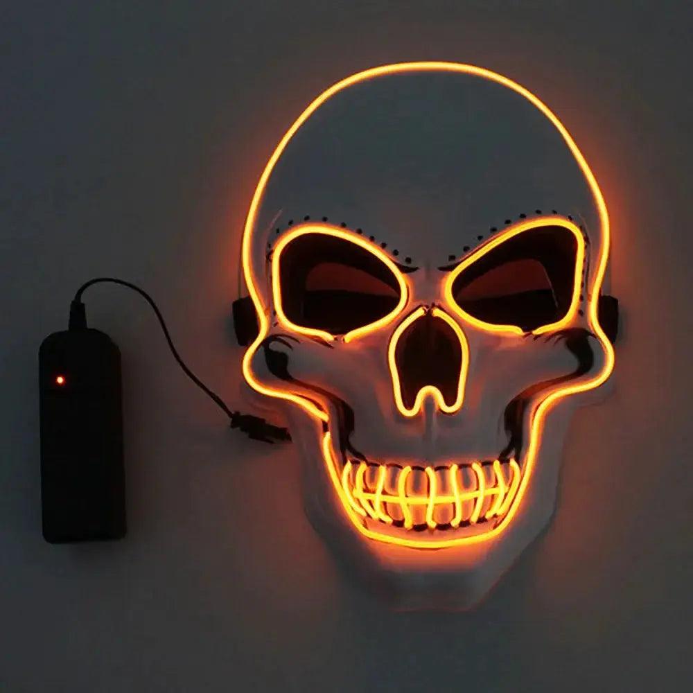  LED Skull Mask Cold Light for Halloween Cosplay -  ToylandEU™