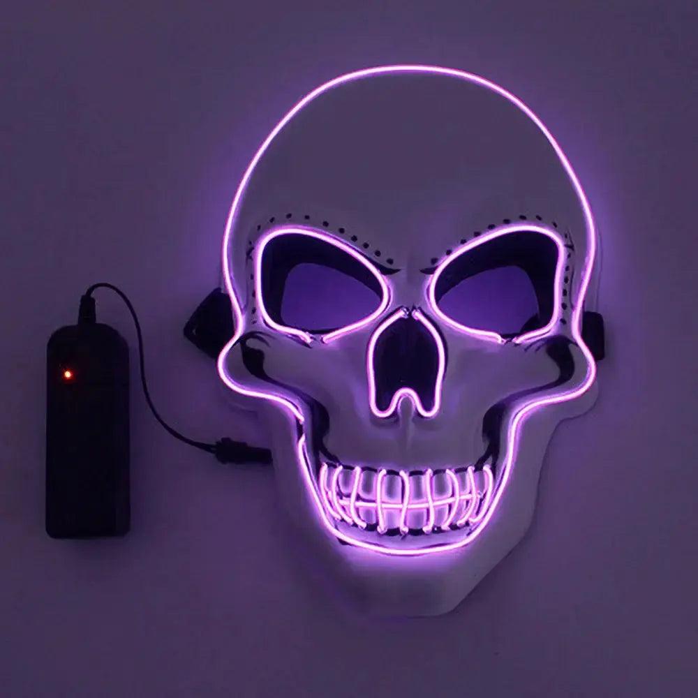  LED Skull Mask Cold Light for Halloween Cosplay -  ToylandEU™