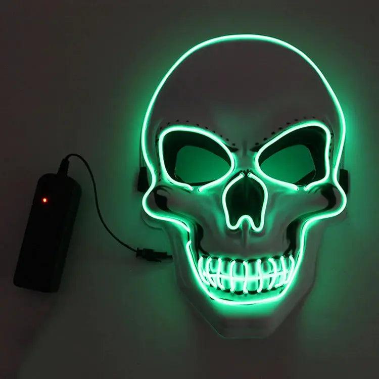  LED Skull Mask Cold Light for Halloween Cosplay -  ToylandEU™