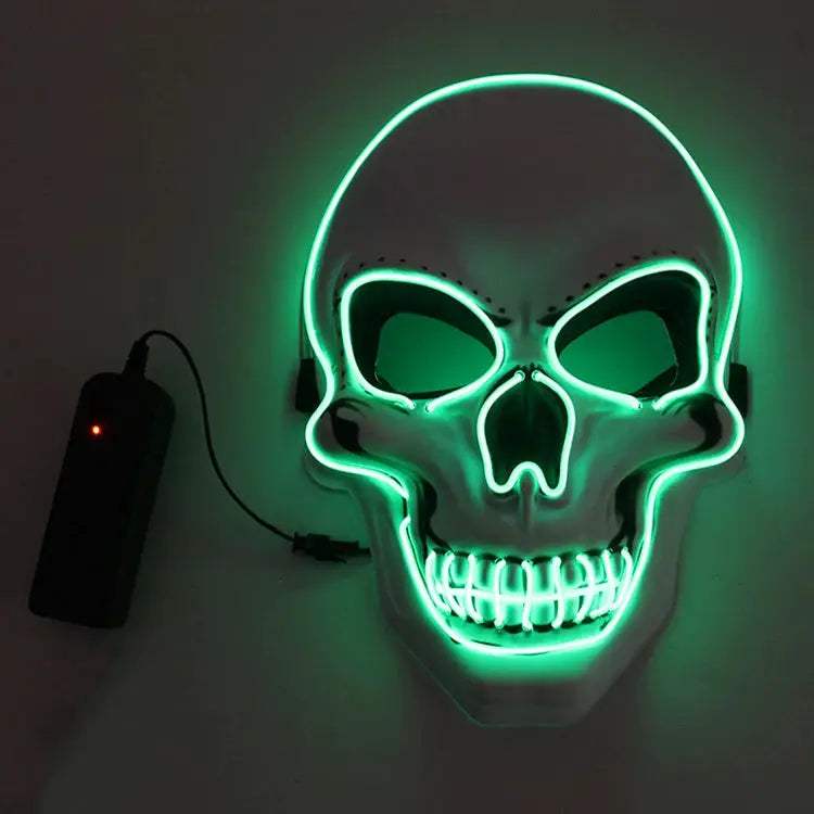  LED Skull Mask Cold Light for Halloween Cosplay -  ToylandEU™