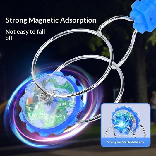  LED Spinning Top | Magnetic Top Toy | Toylandeu™ 