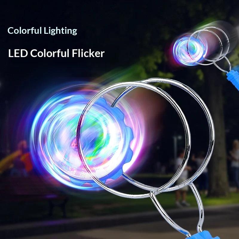  LED Spinning Top | Magnetic Top Toy | Toylandeu™ 