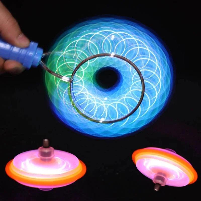  LED Spinning Top | Magnetic Top Toy | Toylandeu™ 