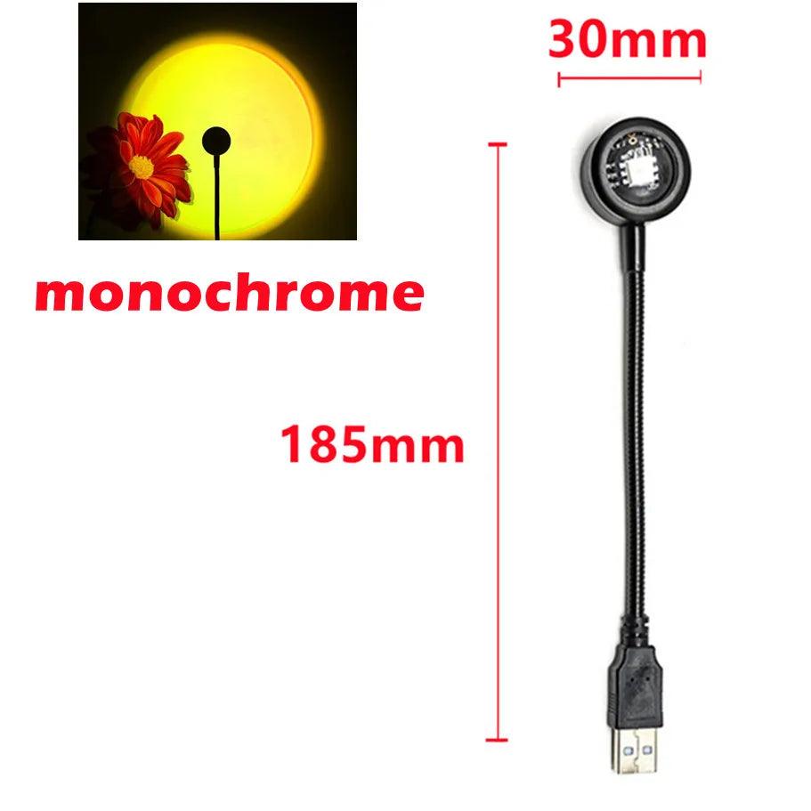 LED Sunset Lamp | USB Powered | Toylandeu™