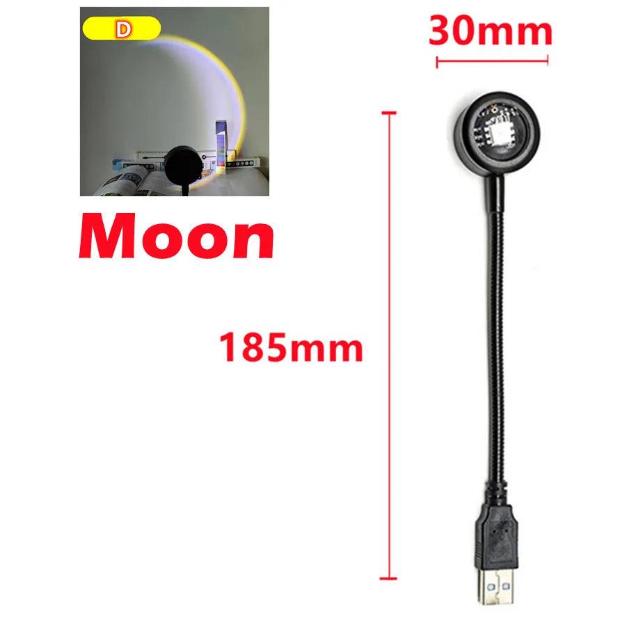 LED Sunset Lamp | USB Powered | Toylandeu™