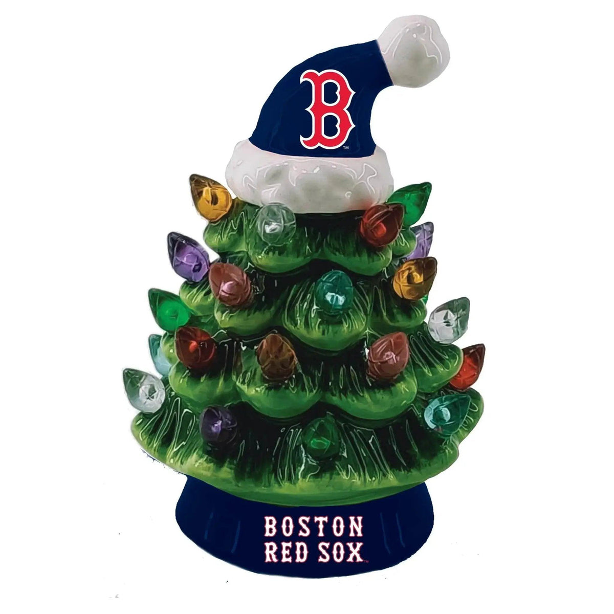  Boston Red Sox Christmas Tree 4 Inch LED Tabletop Decor -  ToylandEU™