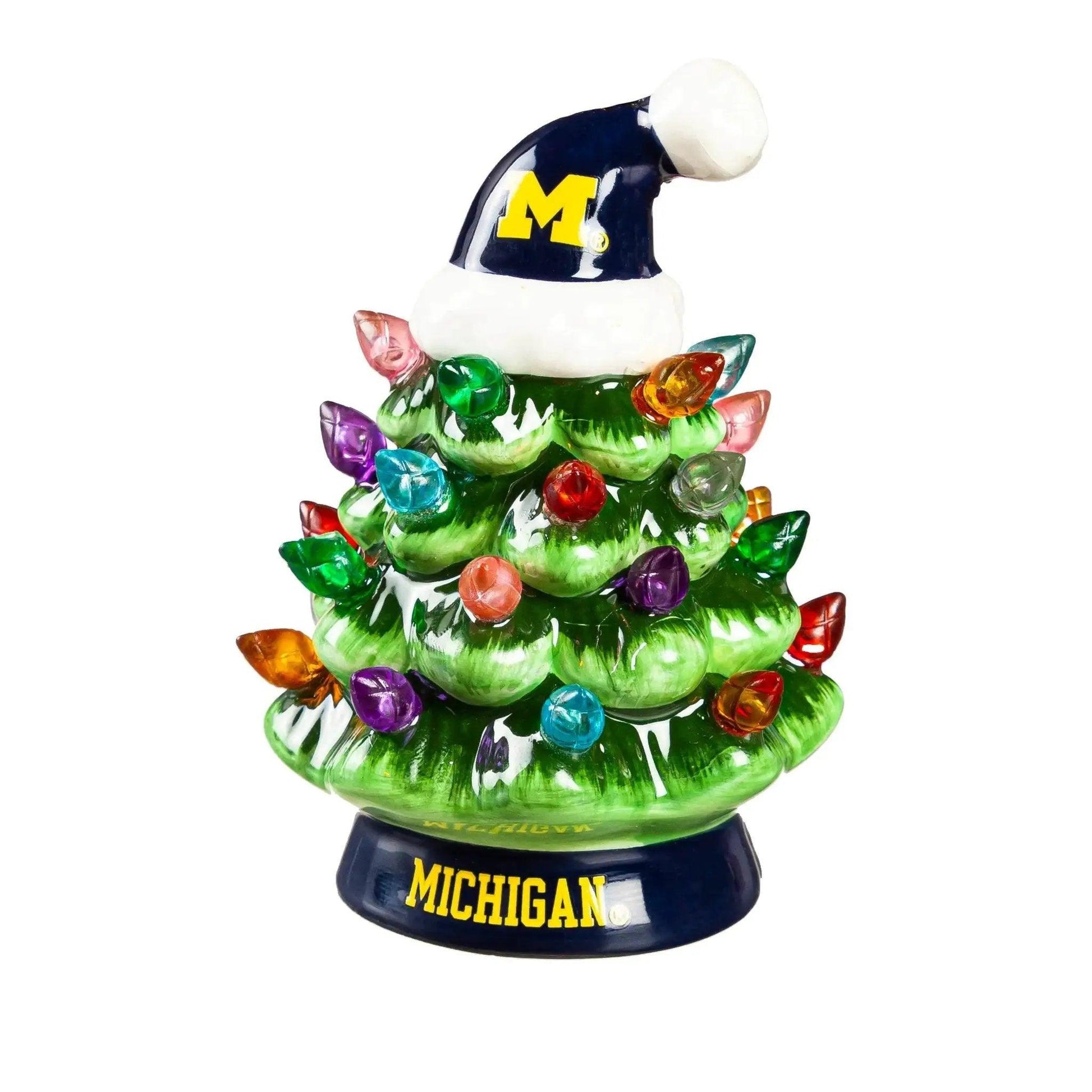  Michigan Wolverines 4 Inch LED Christmas Tree Tabletop -  ToylandEU™