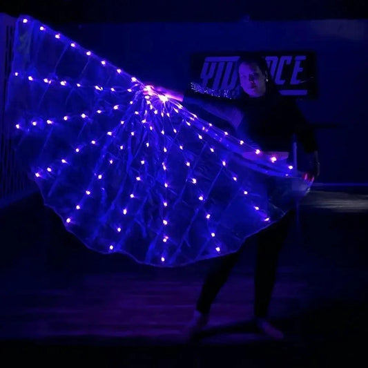  LED Worship Flags Semicircular 100 LEDs Chiffon -  ToylandEU™
