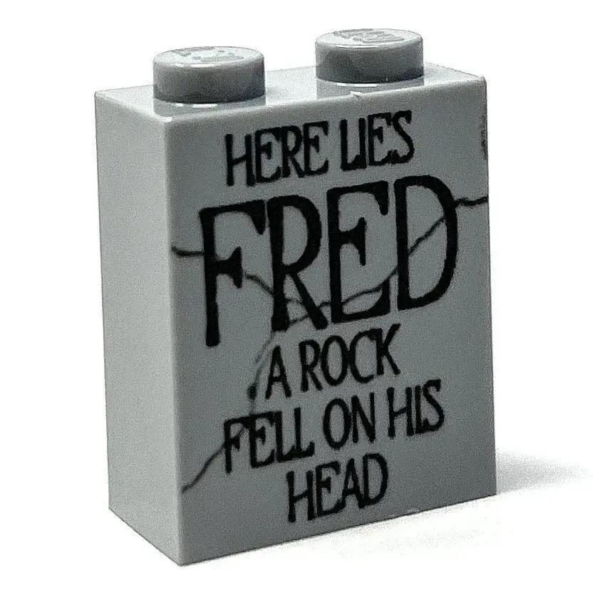  LEGO 1x2x2 Tombstone Brick Custom Halloween Display -  ToylandEU™