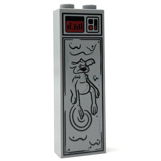  LEGO 1x2x5 Brick Custom Salacious Crumb In Carbonite -  ToylandEU™