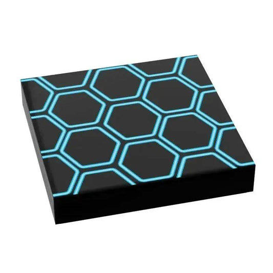  LEGO 2x2 Tile Honeycomb Grid Floor Tile Custom Printed -  ToylandEU™