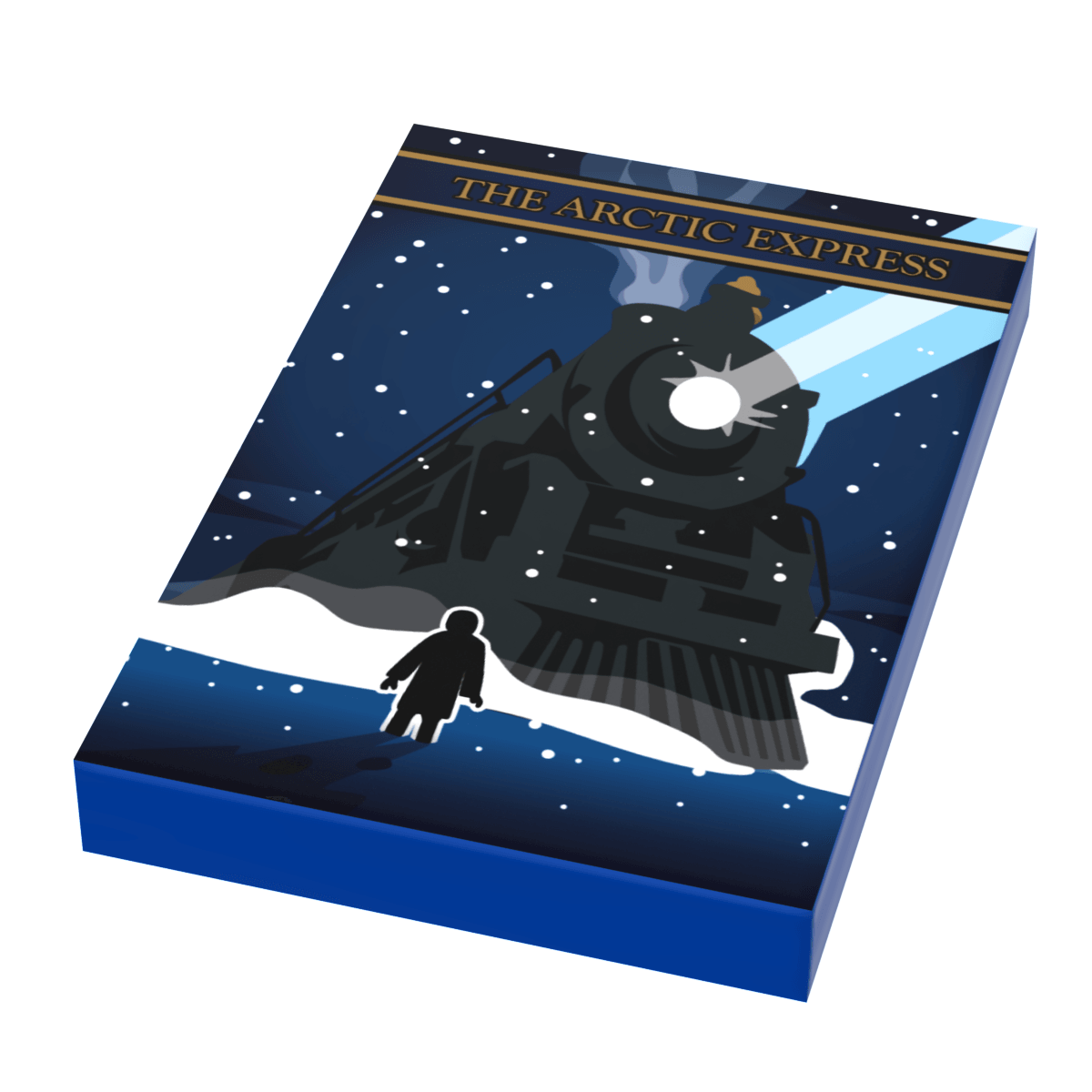  LEGO 2x3 Tile Arctic Express Train Cover Custom Print 