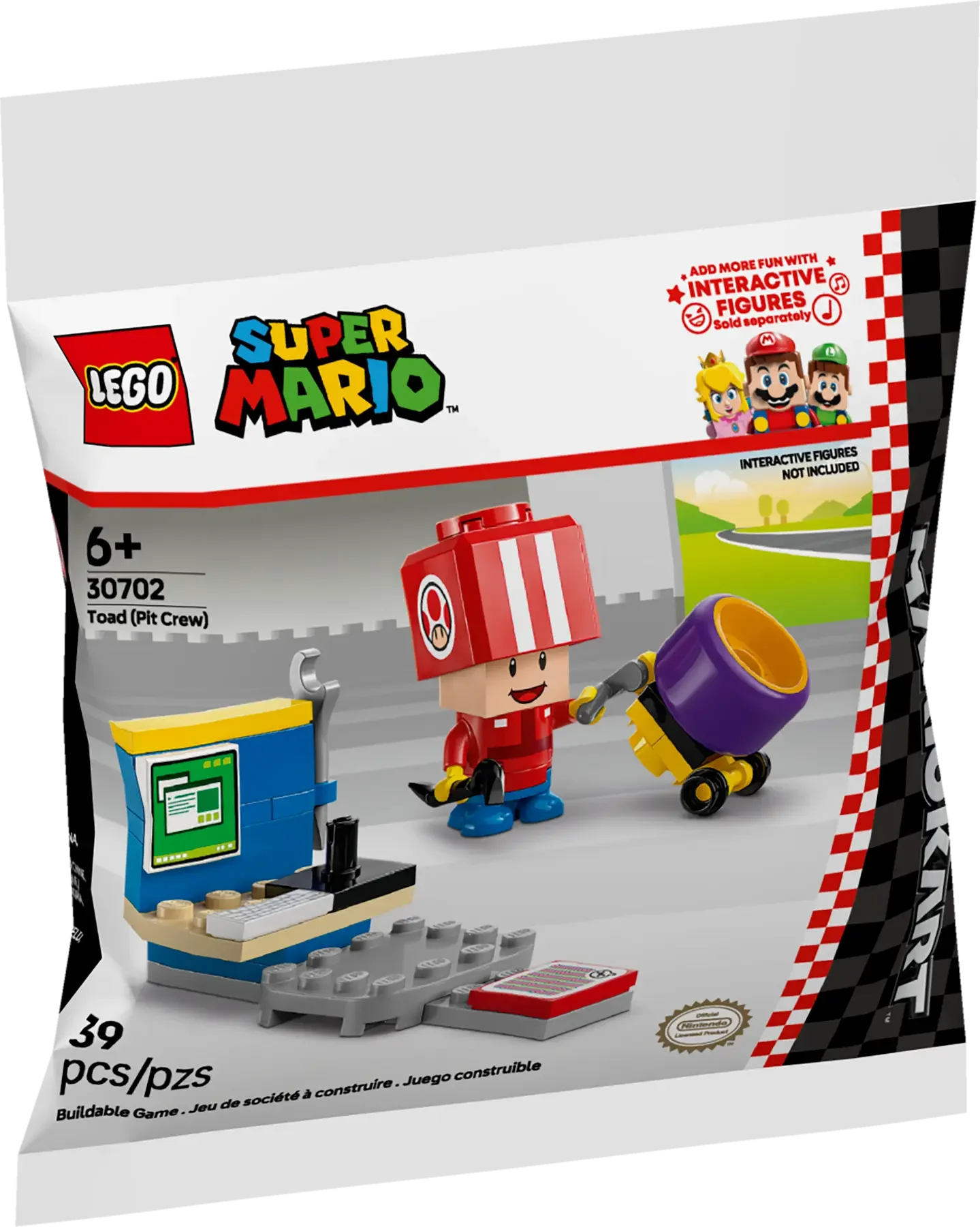 LEGO 30702 Mario Kart – Toad (Pit Crew) - ToylandEU