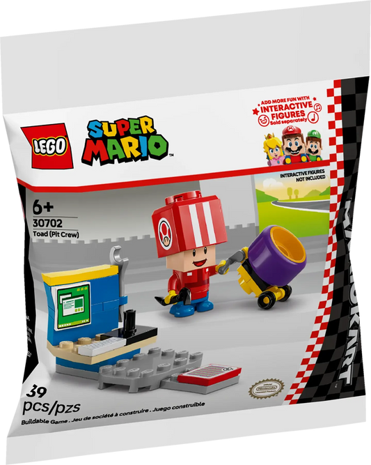 LEGO 30702 Mario Kart – Toad (Pit Crew) - ToylandEU