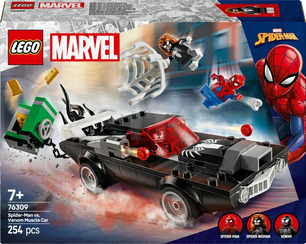 LEGO 76309 Marvel Spider-Man vs. Venom Muscle Car - ToylandEU