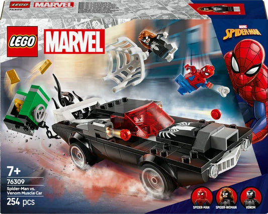 LEGO 76309 Marvel Spider-Man vs. Venom Muscle Car - ToylandEU