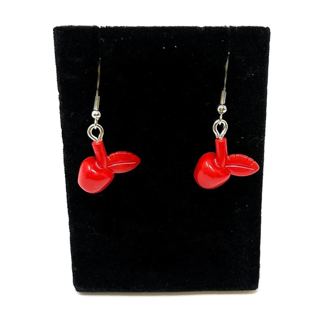 LEGO Apple Earrings Made From Authentic Bricks With Style - ToylandEU