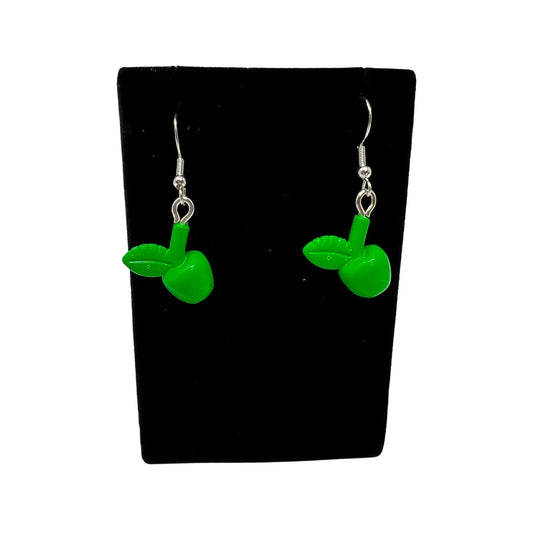 LEGO Apple Earrings Made From Authentic Bricks With Style - ToylandEU