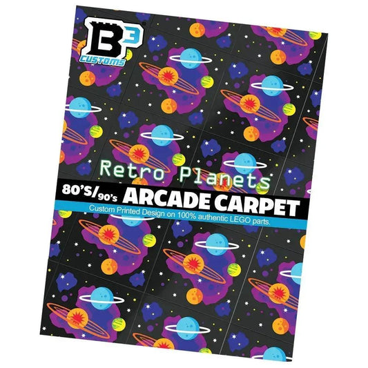  LEGO Arcade Carpet Tiles 6x6 Pack Of 10 Custom Printed -  ToylandEU™