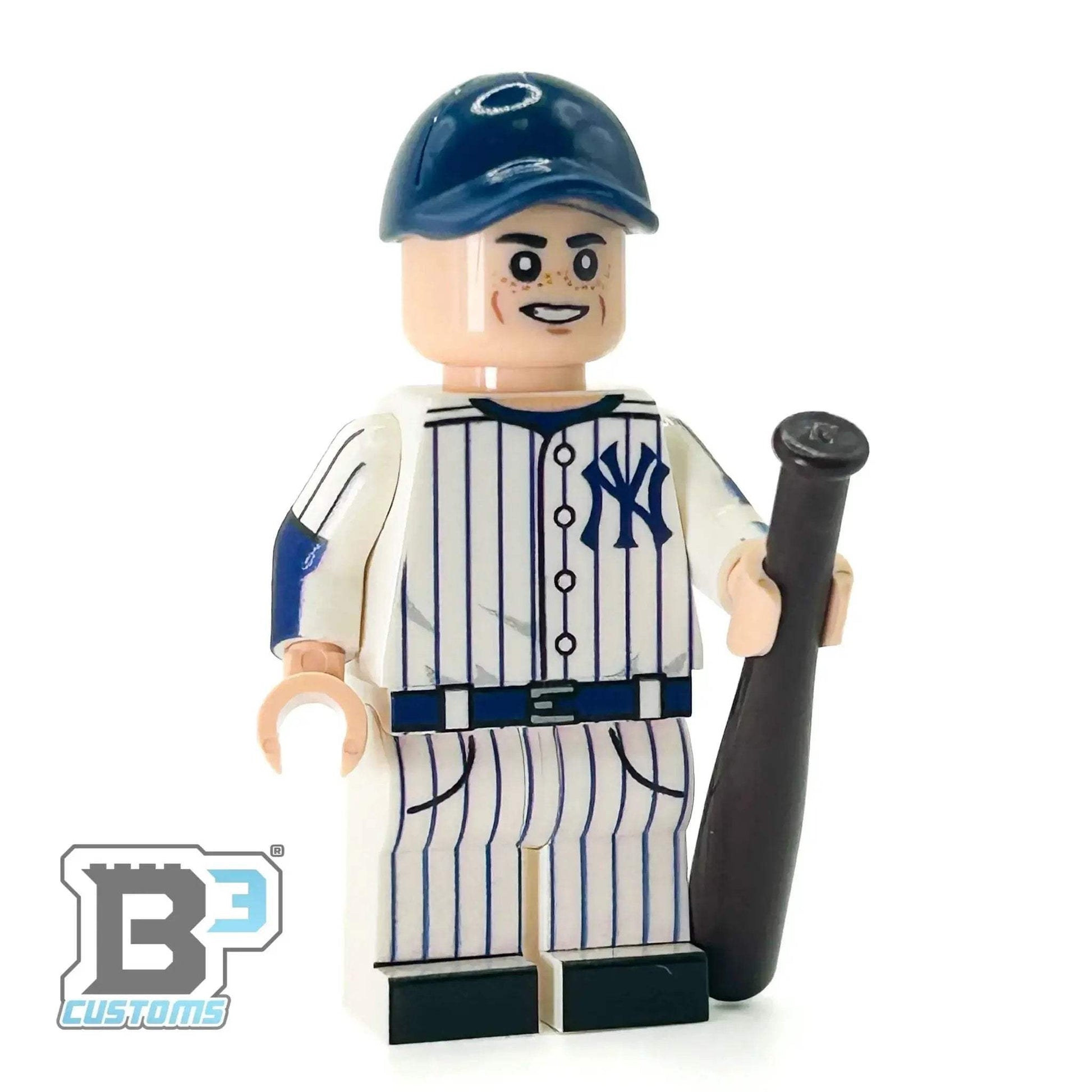  LEGO Baseball Minifig Judge NY Custom With Bat -  ToylandEU™