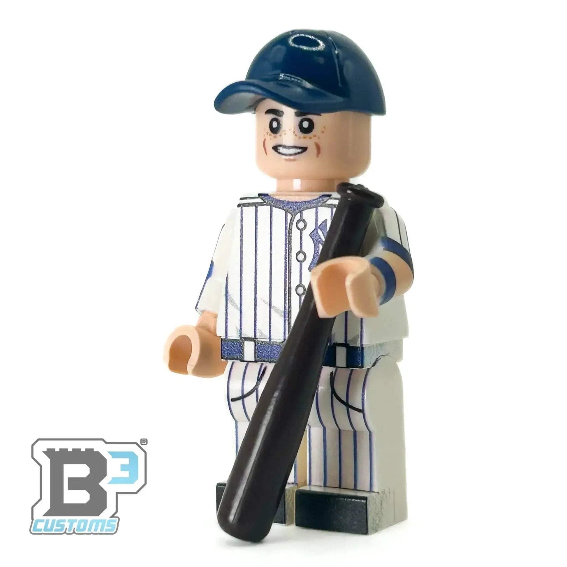  LEGO Baseball Minifig Judge NY Custom With Bat -  ToylandEU™